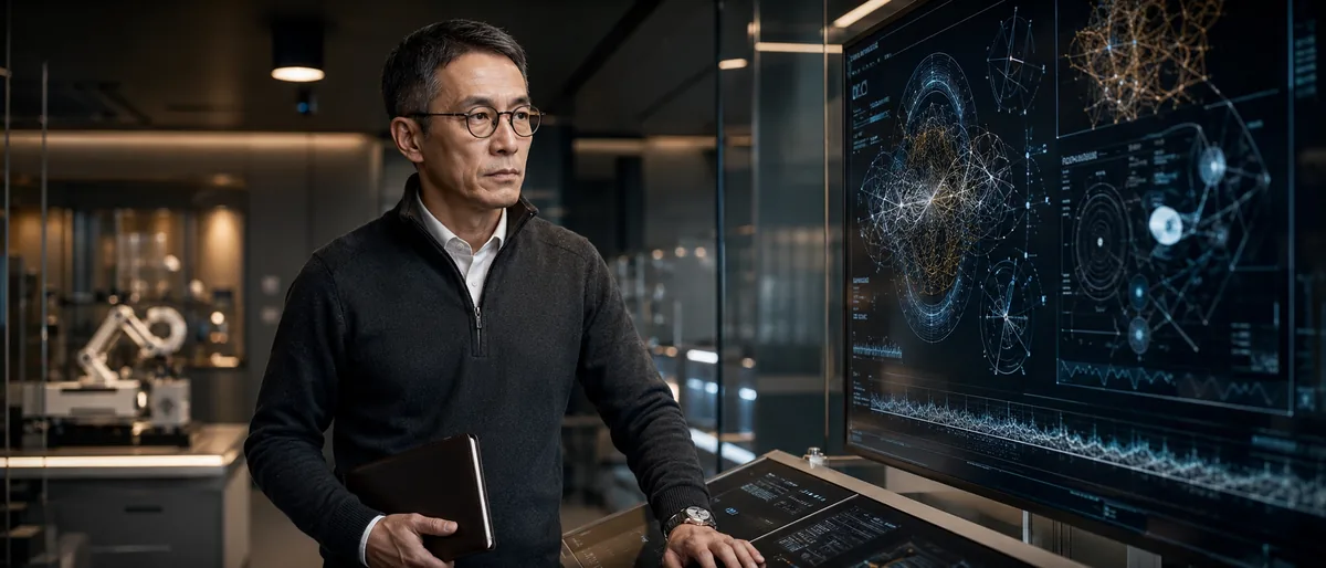 Nakamura in his lab.